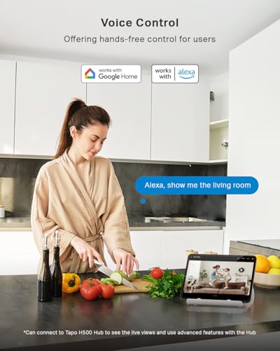 2K 3MP Indoor WiFi Security Camera with Pan Tilt, Motion Tracking, AI Detection, Two-Way Audio, Night Vision, Baby and Pet Monitoring, Works with Alexa and Google