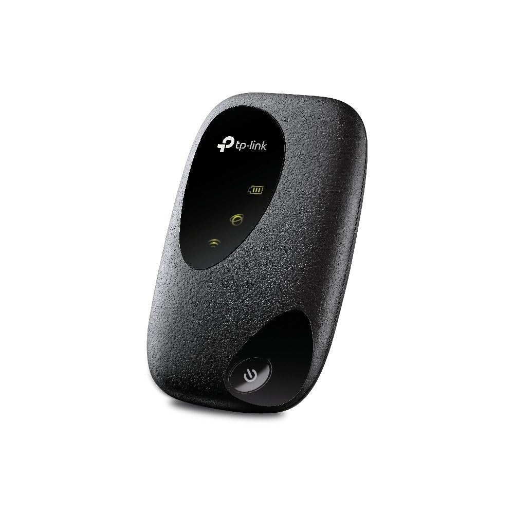 TP-Link M7000 4G MiFi Router - Portable Travel WiFi, Unlocked LTE-Advanced Cat4, 8 Hours Battery, SIM Card Slot, High Compatibility for Mobile Hotspot & Caravan Wi-Fi