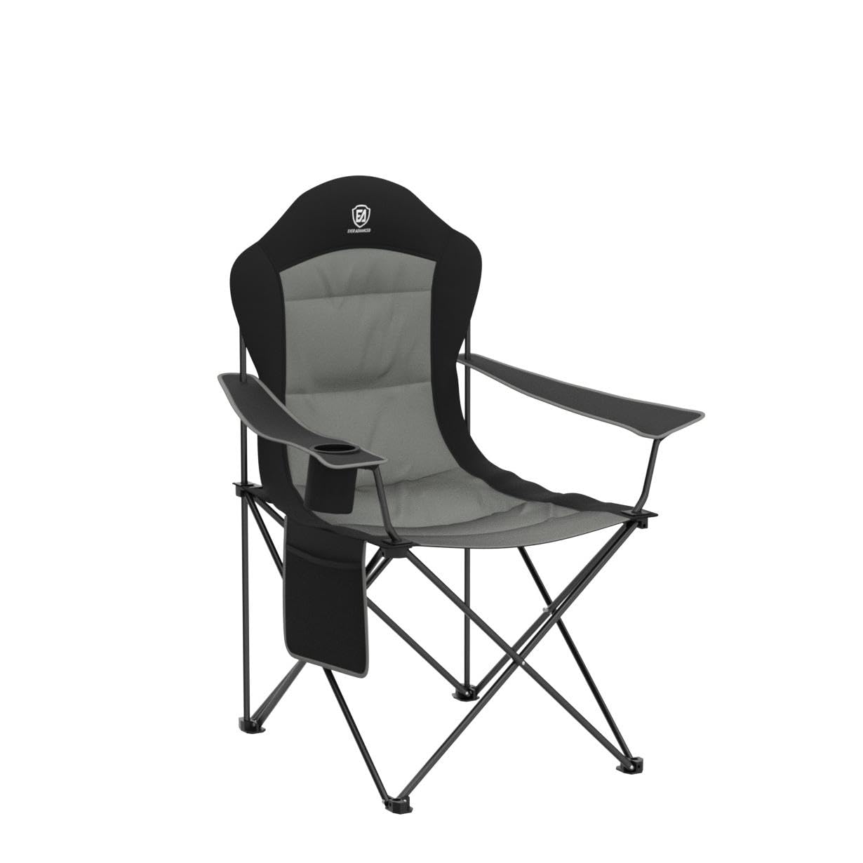 TIMBER RIDGE Festival Trolley on Wheels – 200L Folding Camping Beach Trolley with Brakes, Adjustable Handle & Cover Bag, 100kg Heavy Duty Cart Wagon for Outdoor, Garden, Picnic
