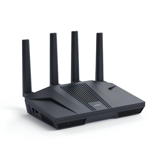 WiFi 6 Router – High-Speed 5GHz Gaming Router, Long Range, 2 x 2.5G Ports, VPN Support, Ideal for Fibre Modem, Streaming, and Business
