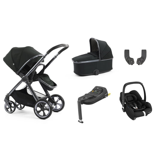 Babystyle Oyster 4 Essential Maxi-Cosi Cabriofix Bundle - Black Olive